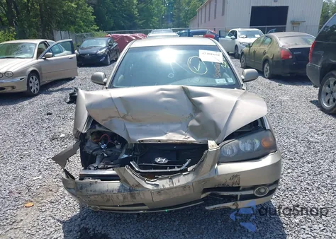 2005 Hyundai Elantra Gls/Gt из США, поврежденный, VIN KMHDN46D05U126262